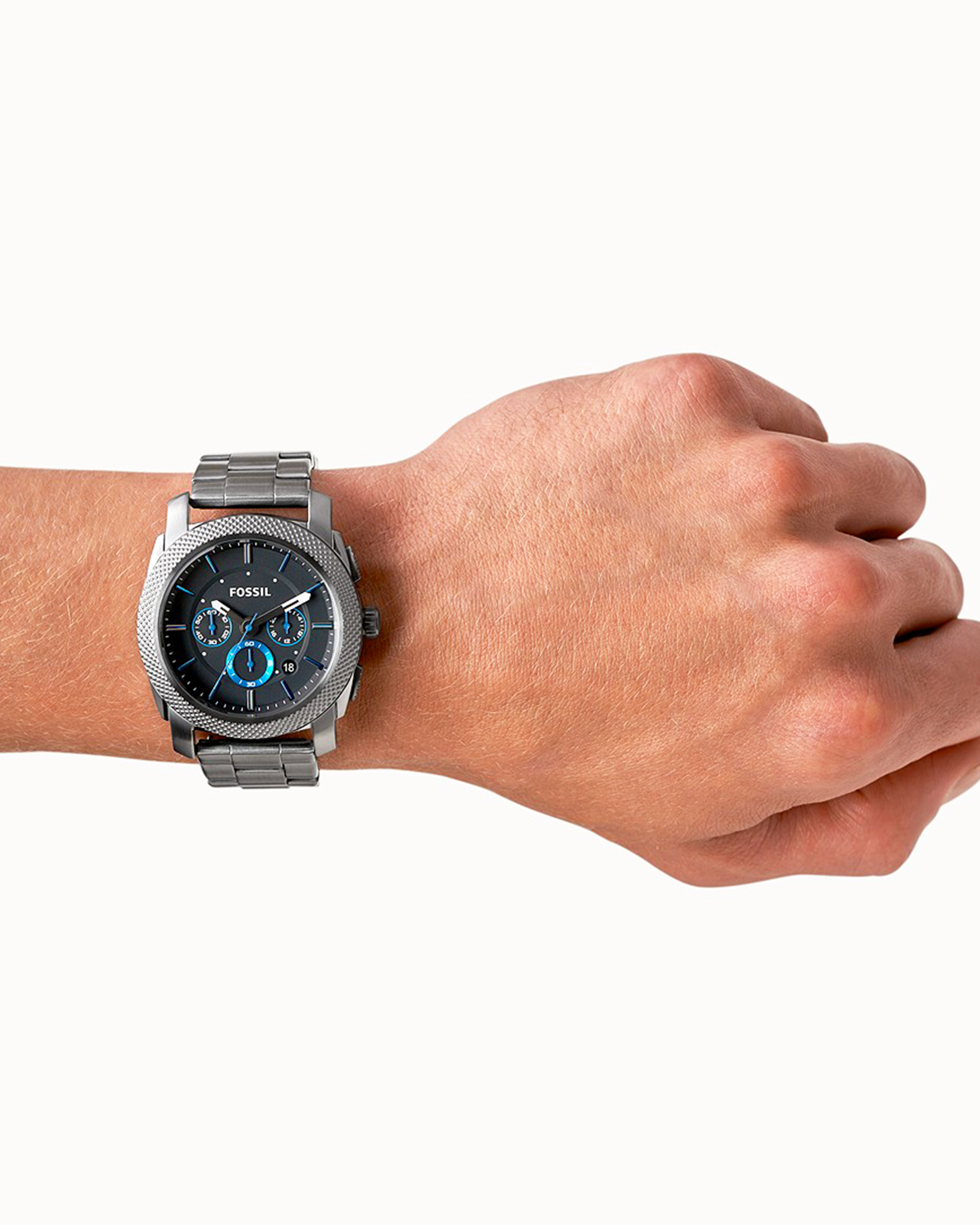 Fossil Smoke Stainless Steel Men's Watch - FS4931